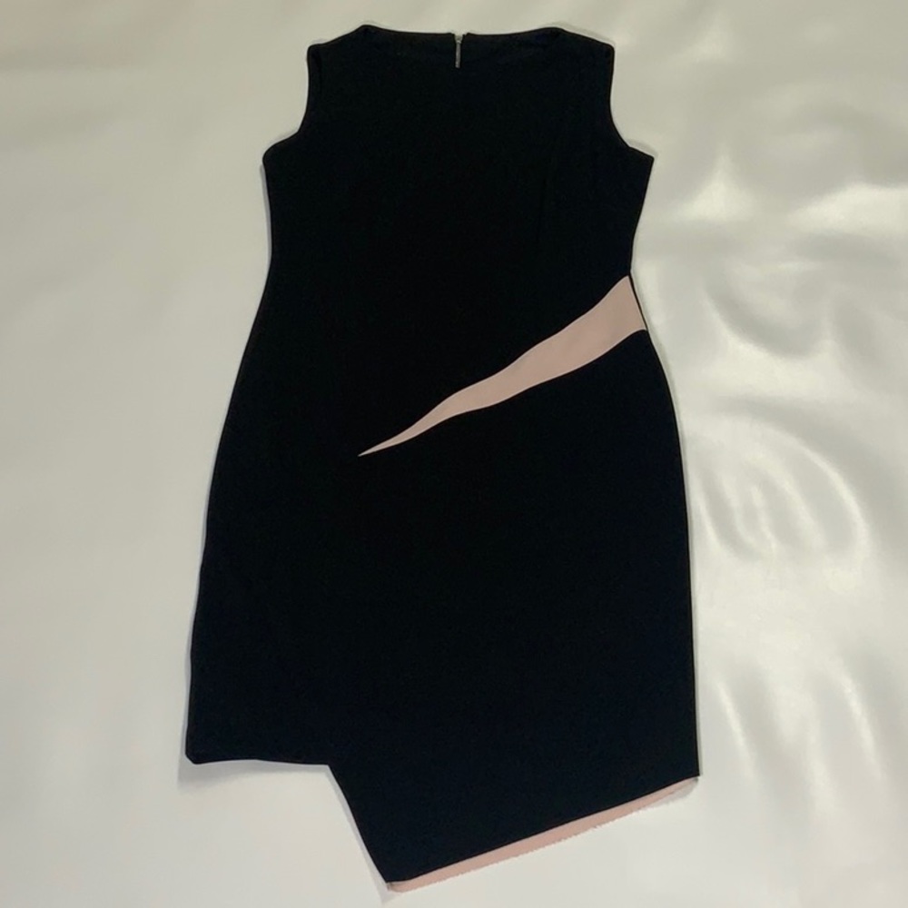 ✨Host Pick ✨ Freda’s Black Dress with Beige detail, size 6